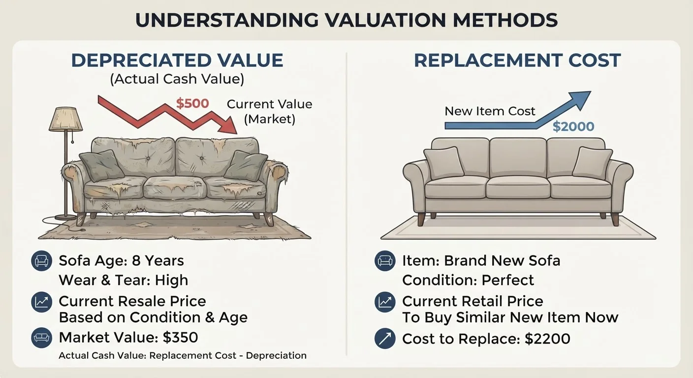 Actual Cash Value vs. Replacement Cost: How Your Payout Is Calculated