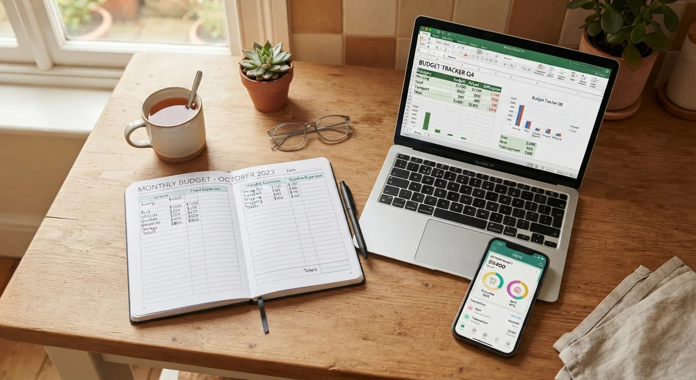 Budgeting on Paper vs. Budgeting with a Spreadsheet vs. Budgeting Apps