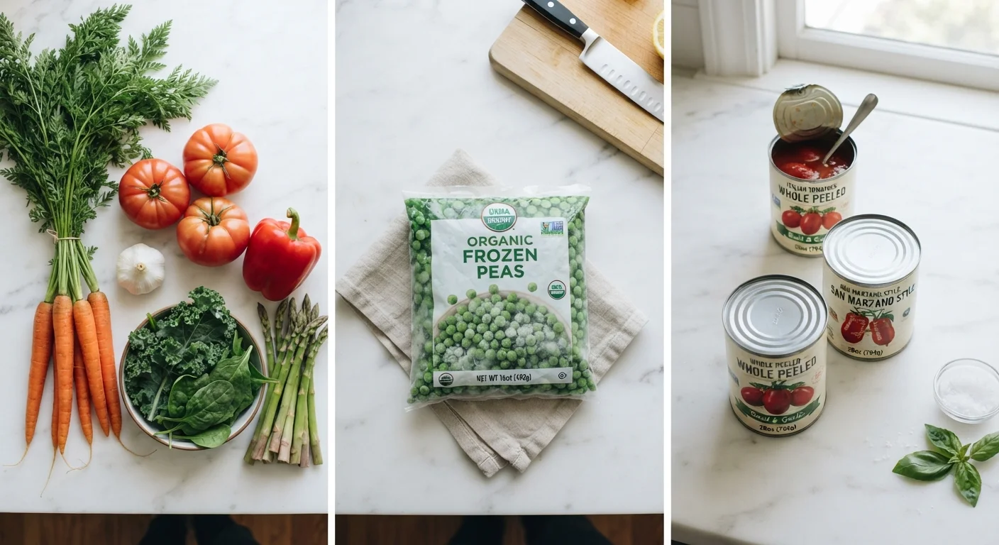 Fresh, Frozen, or Canned: Which Form of Produce Is Worth It?