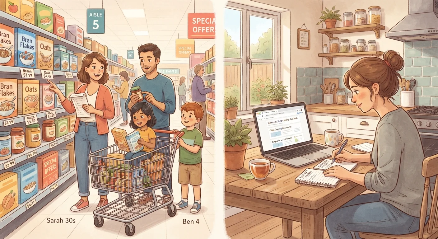 In-Store vs. Online Deal-Finding: A Side-by-Side Look