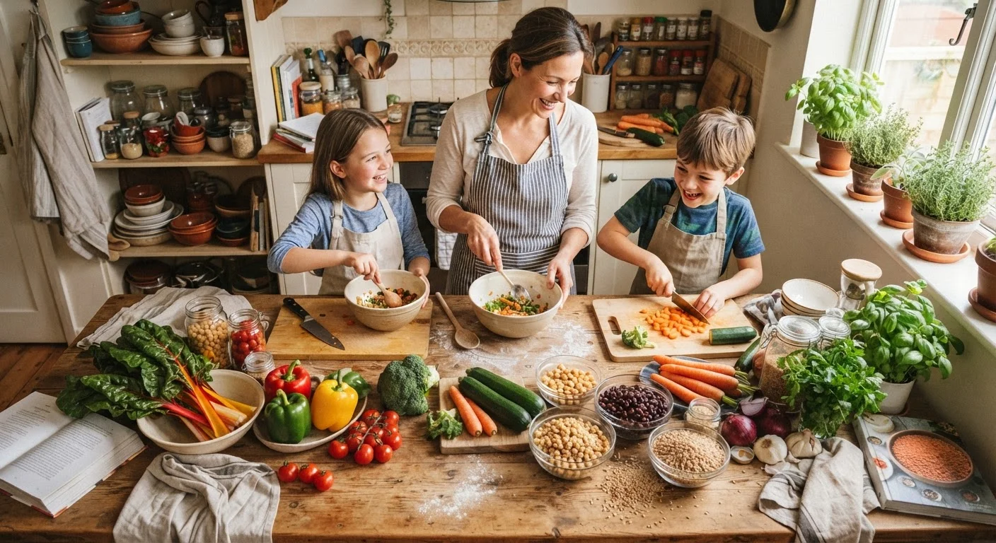 Plant-Based Eating for Families: Upsides, Challenges, and What to Watch