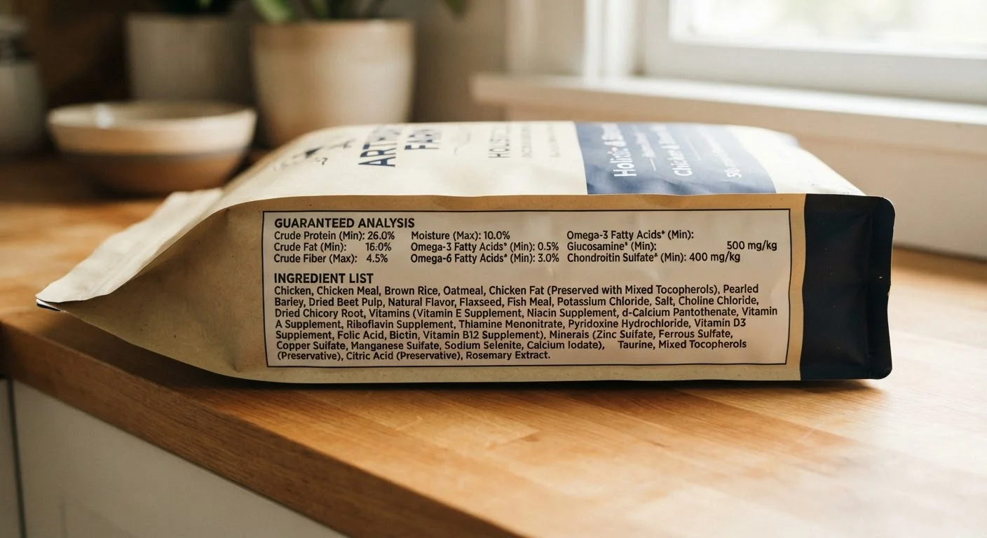 Reading a Pet Food Label Without Getting Lost