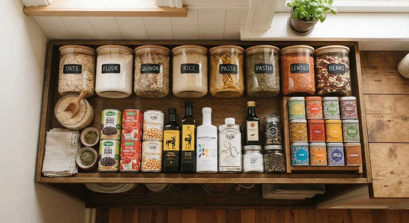 Stocking a Family Pantry That Makes Healthy Cooking Easier