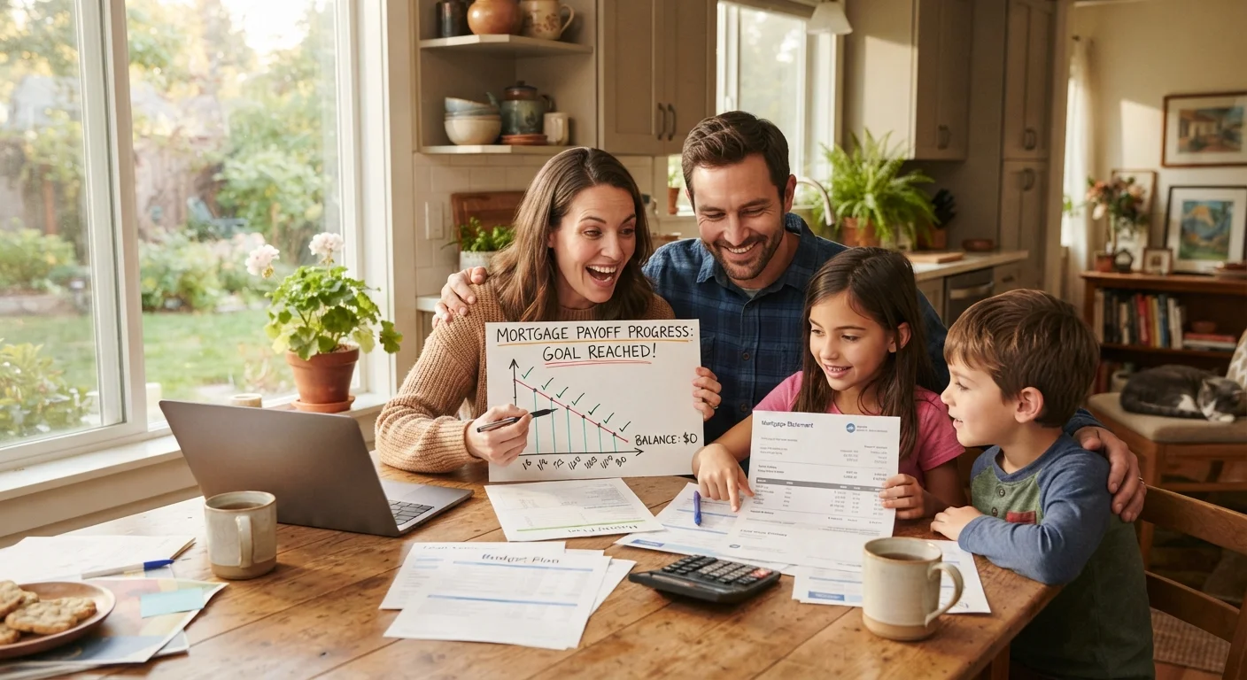 Strategies Families Use to Pay Off a Mortgage Faster