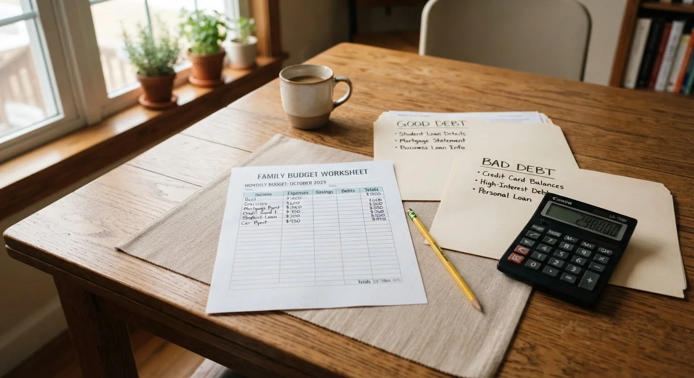 The Difference Between Good Debt and Bad Debt