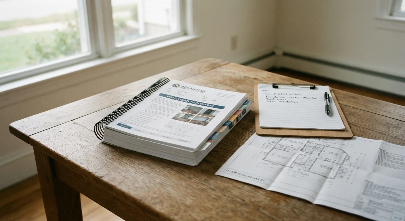 What a Home Inspection Report Is Actually Telling You