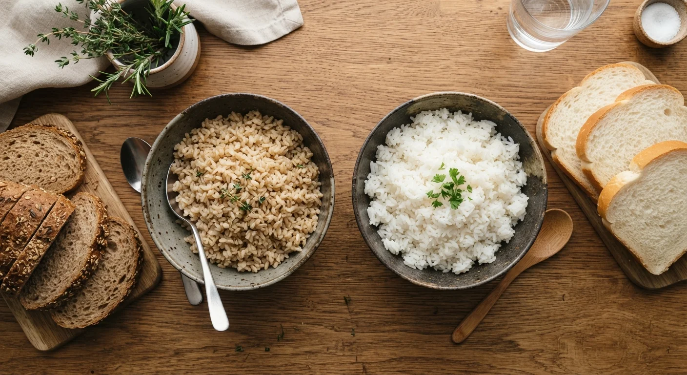 Whole Grains vs. Refined Grains: What the Difference Means at Dinner